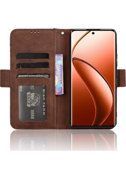 Realme 12 /realme 12 Artı Ayarlanabilir Ayrılabilir Kart Tutucu Kapak Için Kılıf (Yurt Dışından) indirimleri