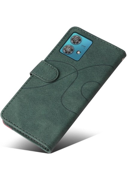 Motorola Kenar 40 Neo 5g Pu Deri Flip Folio Kılıf Kickstand ile (Yurt Dışından) modelleri
