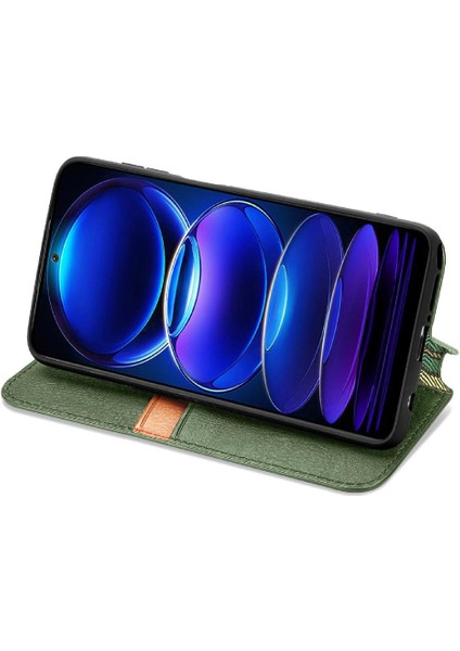 Xıaomı Redmi Not 12 Pro Zarif Iş Moda Tasarım Flip Case (Yurt Dışından) modelleri