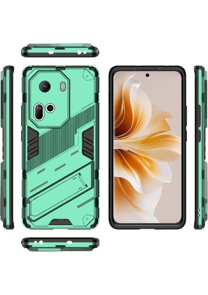 Oppo Oppo 11 5g Kickstand Koruyucu Kapak Için Kılıf Sağlam Askeri (Yurt Dışından)