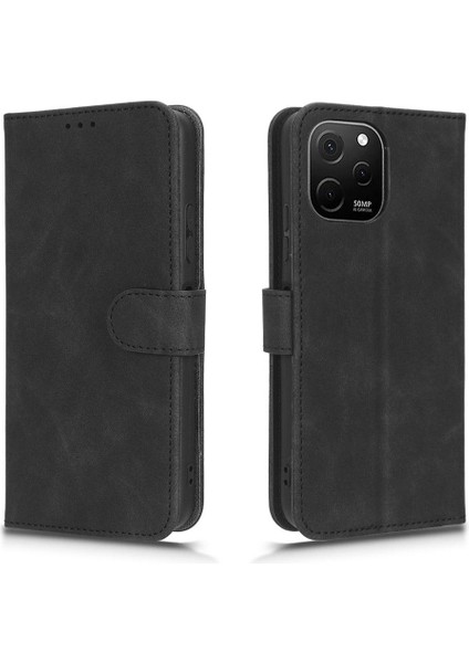 Huawei Nova Y61 Koruyucu Kapak Kart Ekleme Deri Folio Için Kılıf (Yurt Dışından)