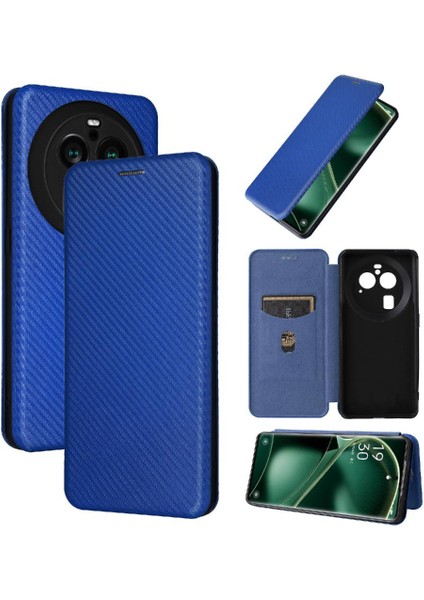 Xiaomi Redmi Poco X6 Pro Manyetik Karbon Fiber Kart Ekleme Için Kılıf (Yurt Dışından)