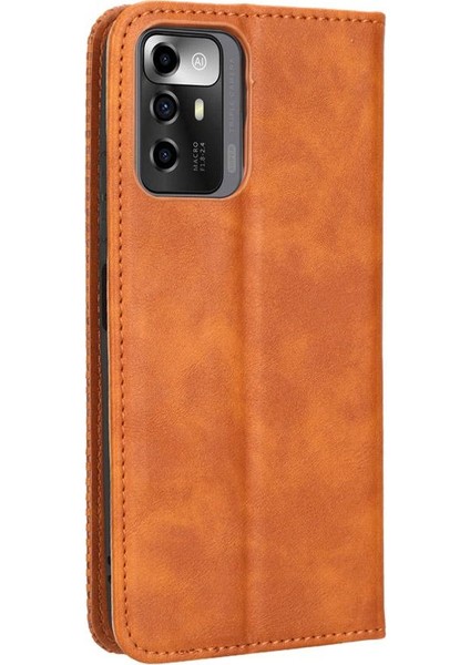 Zte Blade A72 5g Manyetik Kapatma Pu Deri Cüzdan (Yurt Dışından)