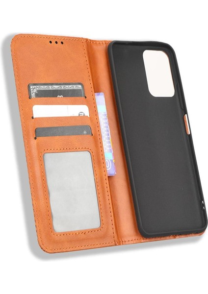 Zte Blade A72 5g Manyetik Kapatma Pu Deri Cüzdan (Yurt Dışından)