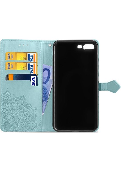 Iphone 8 Için Kılıf Artı/7 Artı Darbeye Kapak Çevirin Deri Kılıf Basit (Yurt Dışından) modelleri