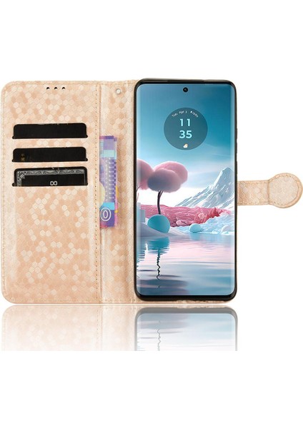 Motorola Kenar 40 Neo 5g Manyetik Toka Deri Cüzdan Kapak Için Kılıf (Yurt Dışından) modelleri