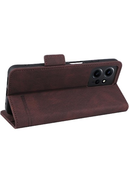 Xiaomi Redmi Için Kılıf NOTE12 4g Deri Folio Flip Case Tam Koruma (Yurt Dışından)