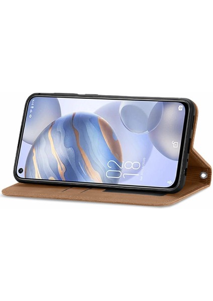 Oukitel C21 Basit Iş Deri Çanta Kordon Cüzdan Fermuar Için Kılıf (Yurt Dışından) fırsatları
