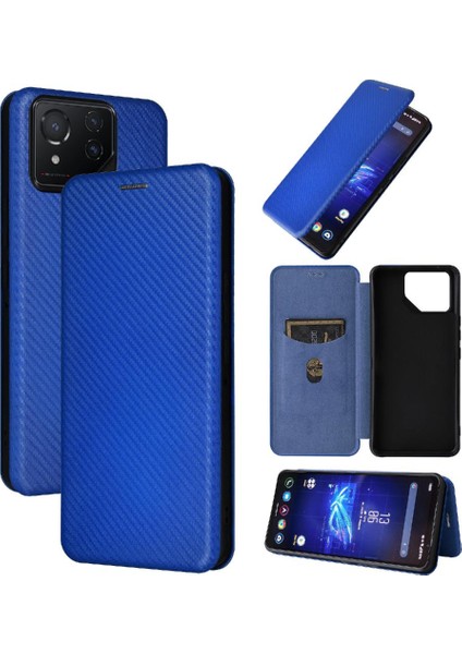 Kart Tutucu Kickstand ile Asus Rog Telefon 8 Tam Koruma Için Kılıf (Yurt Dışından)