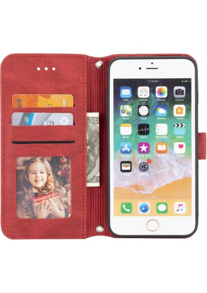 Mays Home1 Iphone 6 Için Flip Case Artı/7 Artı Cüzdan Kılıf Manyetik Kapatma Pu (Yurt Dışından)