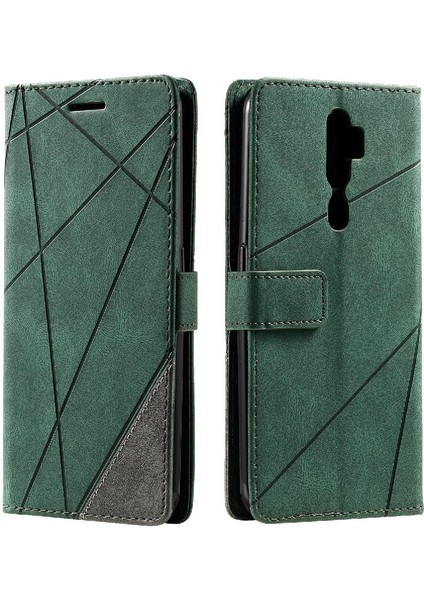 Oppo A5 Için Kılıf 2020/A9 2020 Manyetik Pu Deri Kart Tutucu Kickstand (Yurt Dışından) fırsatları