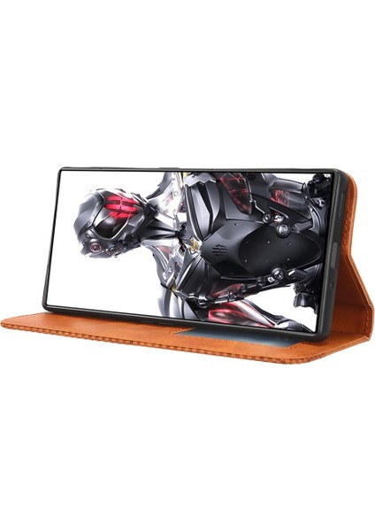 Zte Nubia Kırmızı Sihirli 8 Pro/pro Artı Manyetik Kapatma Cüzdan Pu (Yurt Dışından)