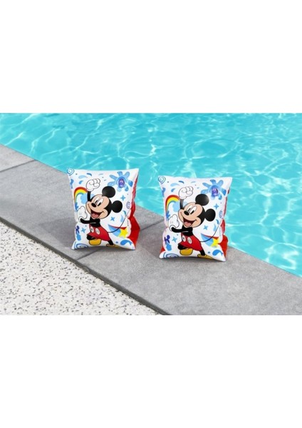 Çok Renkli Mickey Mouse Kolluk 23 x 15 cm 3+ Yaş