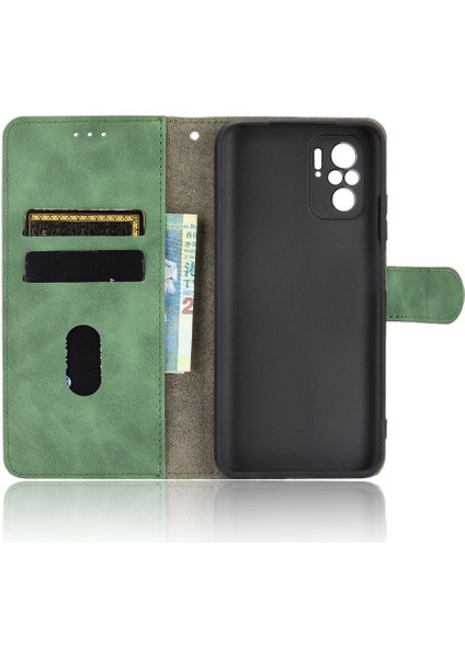 Xiaomi Redmi NOTE10 4g/not 10S Deri Folio Flip Case ile (Yurt Dışından)