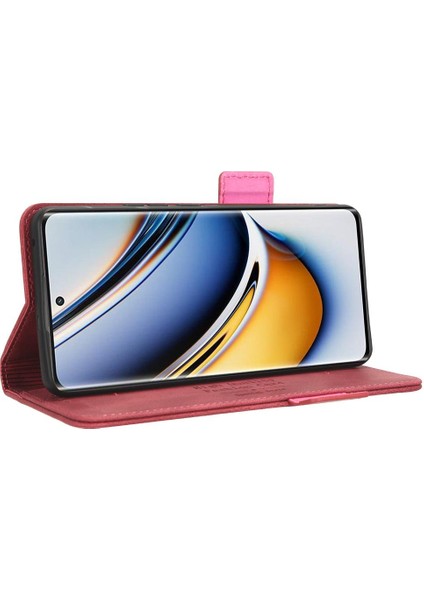 Realme 11 Pro Deri Folio Flip Case Tam Koruma Kartı Için Kılıf (Yurt Dışından)