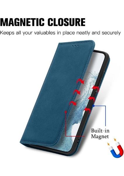 Samsung S23 Için Kılıf Cüzdan Kapak Çevirin Kılıf Darbeye Basit (Yurt Dışından) fırsatları