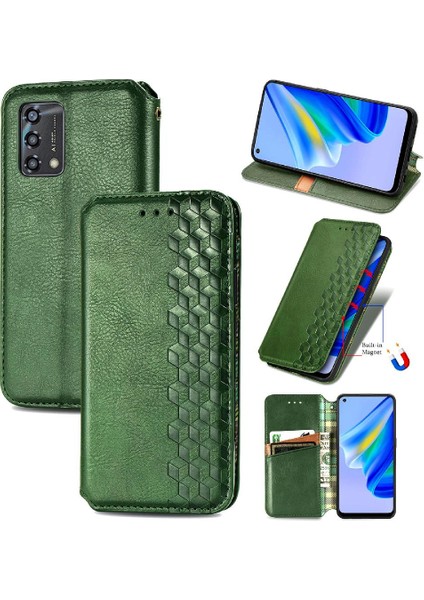 Oppo A95 4g/5g Için Kılıf Zarif Iş Moda Tasarım Deri Kılıf (Yurt Dışından)