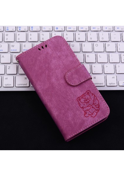 Xiaomi Redmi Için Not 10 4G/10S Kart Cep Flip Folio Kabartmalı Sevimli (Yurt Dışından)