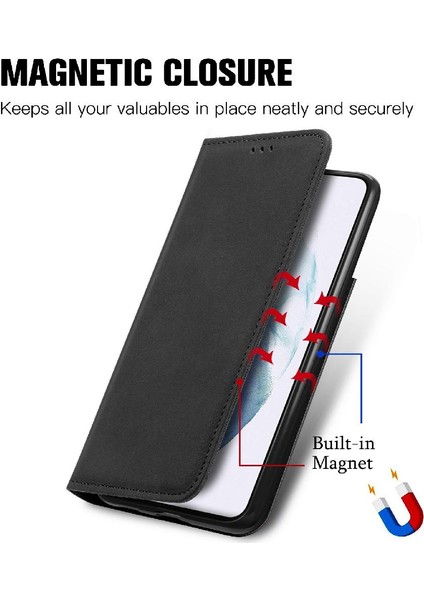 Samsung S21 Basit Iş Kılıf Darbeye Cüzdan Flip Için Kılıf (Yurt Dışından) fırsatları