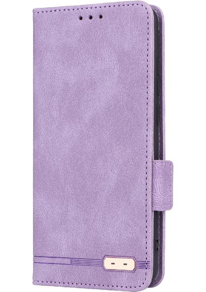 Kart Tutucu Kickstand Koruyucu Kapak ile Samsung Galaxy A04E Için Kılıf (Yurt Dışından)