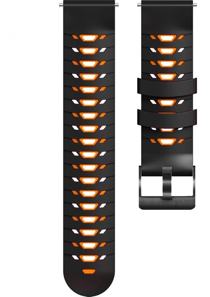 Samsung Galaxy Watch3 45MM / Huawei Watch Ultimate Trapez Silikon 22MM Watch Band (Yurt Dışından)