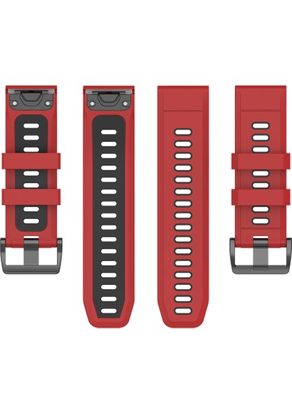 Garmin Fenix 7x / 7x Pro / Quickfit Kordonlu Saat 26MM Silikon Saat Kayışı (Yurt Dışından) fırsatları