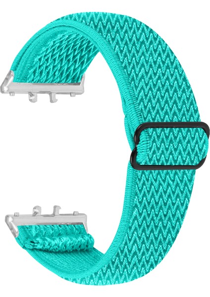 Samsung Galaxy Fit3 SM-R390 Dokuma Saat Kayışı Ayarlanabilir Bilek Bandı (Yurt Dışından)