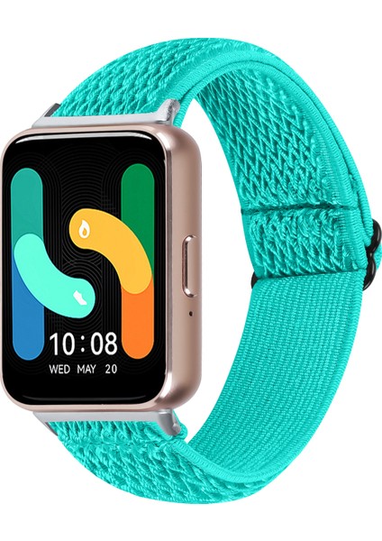 Samsung Galaxy Fit3 SM-R390 Dokuma Saat Kayışı Ayarlanabilir Bilek Bandı (Yurt Dışından) fiyatları