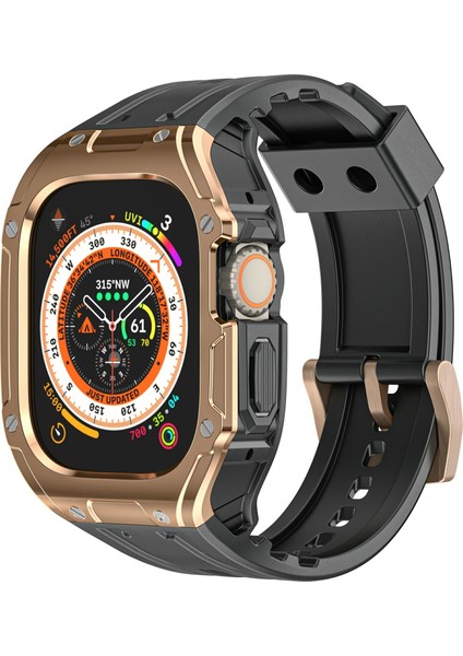 Apple Watch Ultra 49MM / Ultra 2 49MM Tpu Watch Band+Kılıf (Yurt Dışından)