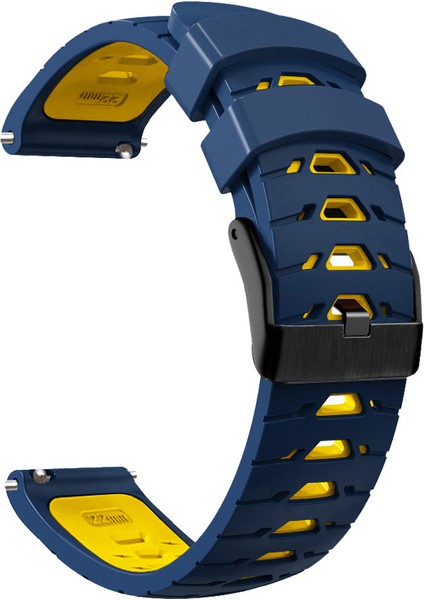 Samsung Galaxy Watch3 45MM / Huawei Watch Ultimate Trapez Silikon 22MM Watch Band (Yurt Dışından) modelleri