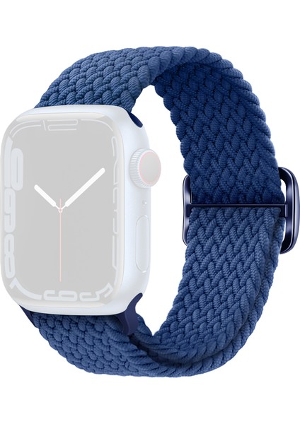 Apple Watch Ultra 2 49MM / 9 8 7 45MM / 6 5 4 44MM Naylon Saat Kayışı (Yurt Dışından)