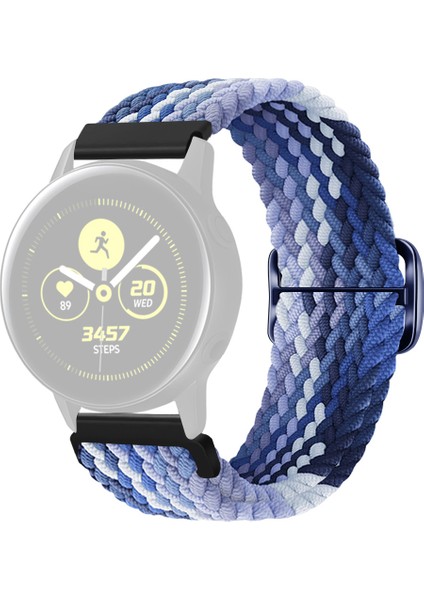 Samsung Galaxy Watch6 Classic 43MM / 47MM Saat Bnad 20MM Naylon Yedek Kayış (Yurt Dışından)