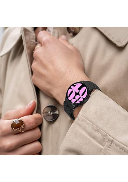 Samsung Galaxy Watch6 Classic 43MM / 47MM Saat Bnad 20MM Naylon Yedek Kayış (Yurt Dışından) fiyatları