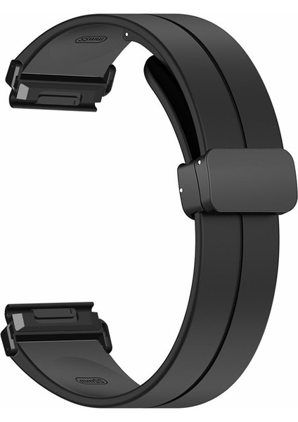 Garmin Fenix 7x / 6x / 5x 26MM Manyetik Toka Silikon Kayış (Yurt Dışından) modelleri