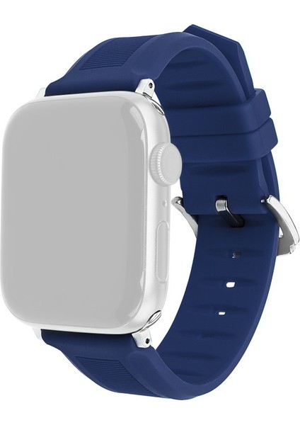 Apple Watch Ultra 2 49MM / Series 9 8 7 45MM Saat Kayışı Silikon Bant (Yurt Dışından)