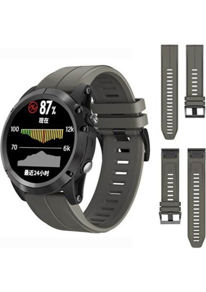 Garmin Fenix 7/7 Pro Silikon Yedek Kayış Quickfit 22MM Saat Bandı (Yurt Dışından) indirimleri