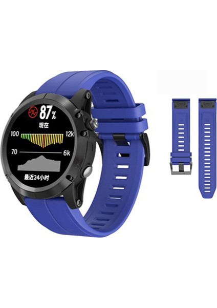Garmin Fenix 7/7 Pro Silikon Yedek Kayış Quickfit 22MM Saat Bandı (Yurt Dışından) indirimleri