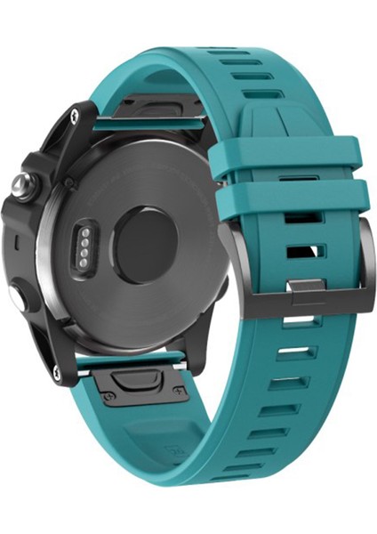 Garmin Fenix 7/7 Pro Silikon Yedek Kayış Quickfit 22MM Saat Bandı (Yurt Dışından)