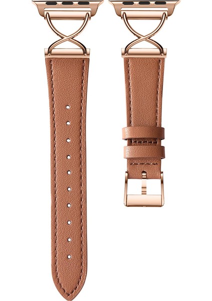 Apple Watch Series 9 8 7 41MM / 6 5 4 40MM Elektroliz Tokalı Saat Kayışı (Yurt Dışından)