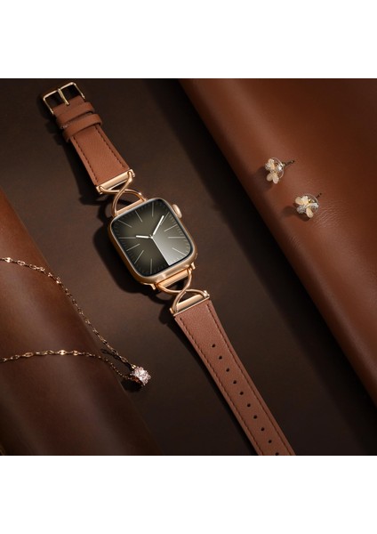 Apple Watch Series 9 8 7 41MM / 6 5 4 40MM Elektroliz Tokalı Saat Kayışı (Yurt Dışından) fırsatları