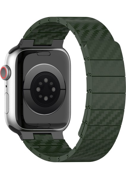 Apple Watch Series 9 8 7 41MM / 6 5 4 40MM Manyetik Pc Watch Band (Yurt Dışından)