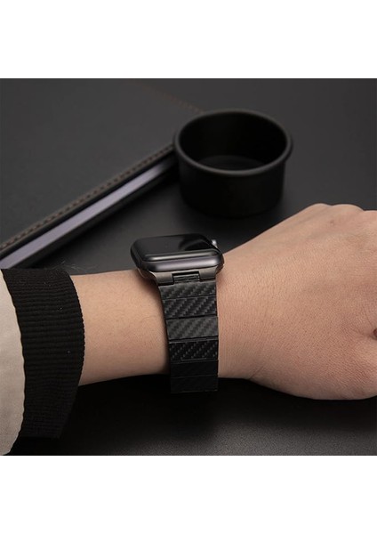Apple Watch Series 9 8 7 41MM / 6 5 4 40MM Manyetik Pc Watch Band (Yurt Dışından)