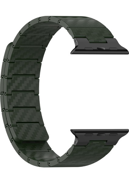 Apple Watch Series 9 8 7 41MM / 6 5 4 40MM Manyetik Pc Watch Band (Yurt Dışından)