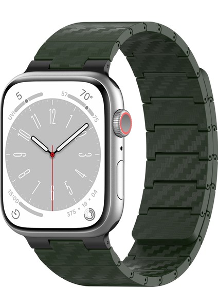 Apple Watch Series 9 8 7 41MM / 6 5 4 40MM Manyetik Pc Watch Band (Yurt Dışından)