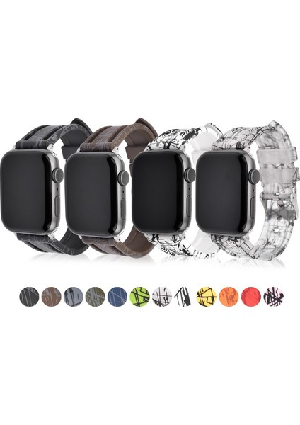 Apple Watch Ultra 2 49MM / Series 9 8 7 45MM Kauçuk Watch Band (Yurt Dışından)