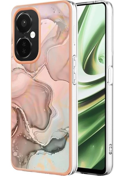 Oneplus Nord Ce 3 5g Kılıf Silikon Tampon Tpu Mermer ile Uyumlu (Yurt Dışından)