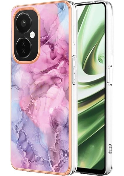 Oneplus Nord Ce 3 5g Kılıf Silikon Tampon Tpu Mermer ile Uyumlu (Yurt Dışından)