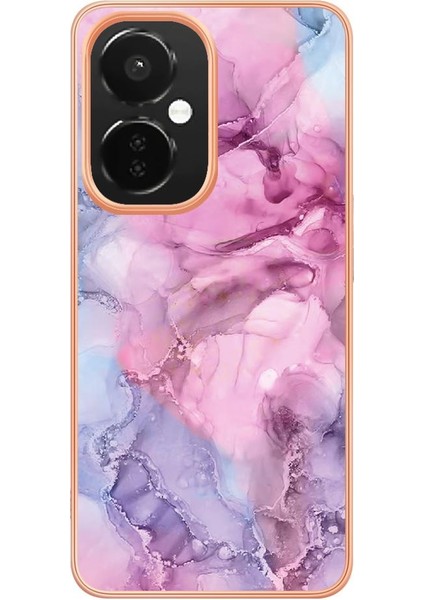 Oneplus Nord Ce 3 5g Kılıf Silikon Tampon Tpu Mermer ile Uyumlu (Yurt Dışından)