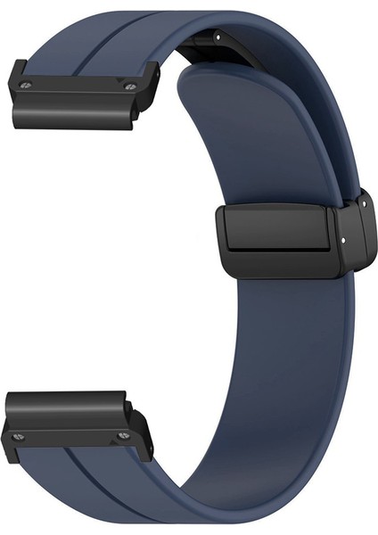 Garmin Fenix 7/6/5 22MM Bilek Kayışı Esnek Silikon Saat Bandı (Yurt Dışından)