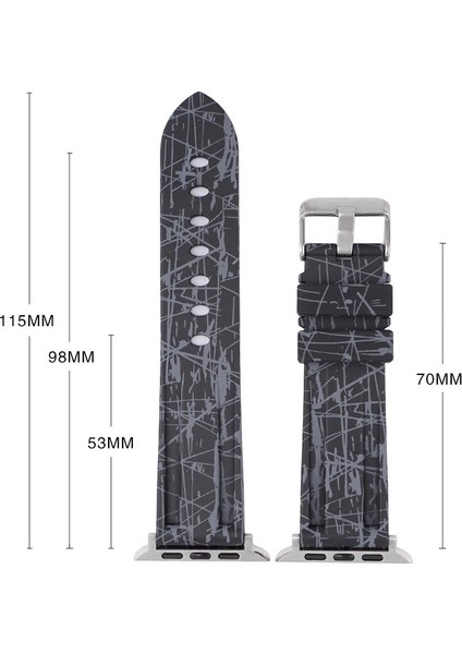 Apple Watch Ultra 2 49MM / Series 9 8 7 45MM Kauçuk Watch Band (Yurt Dışından)
